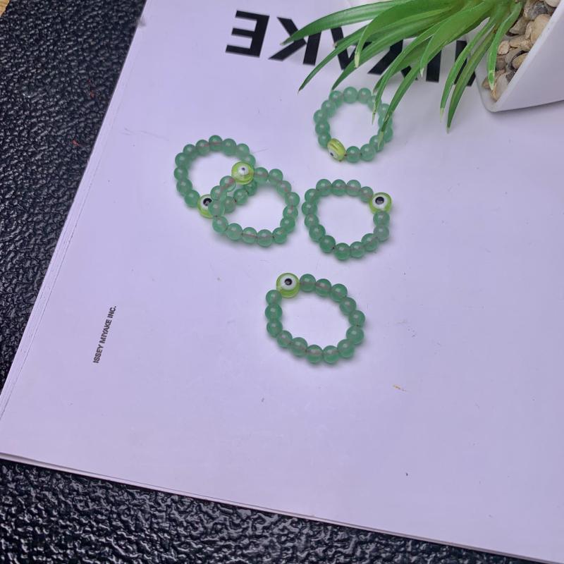 Factory Wholesale Natural Crystal evil eyes Fashion Jewelry Rings Exquisite Jewelry Rings Healing Gifts