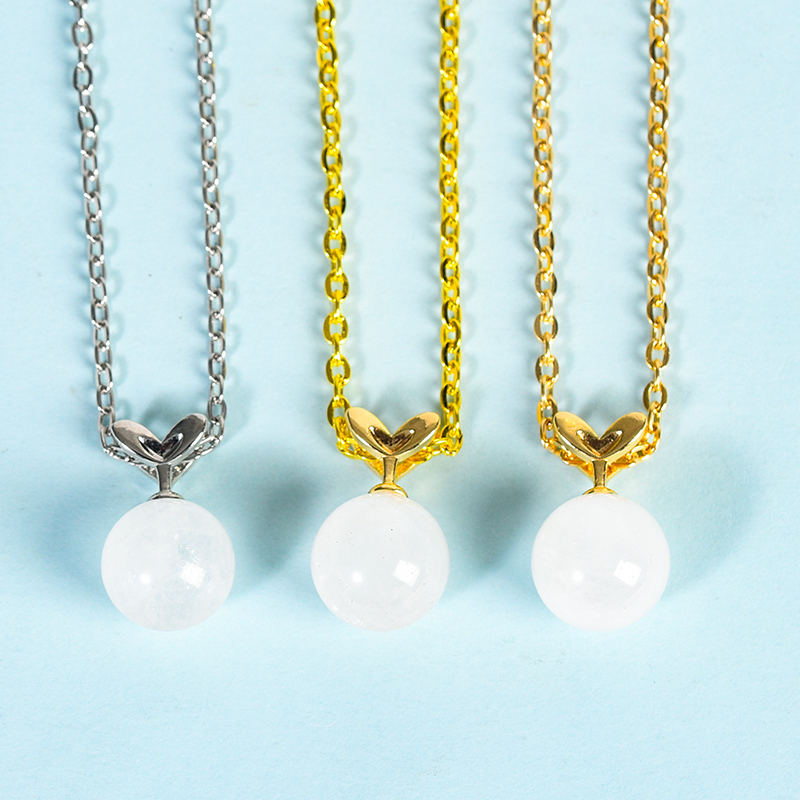 Factory wholesale natural crystal fashion jewelry pendants moissanite pendant healing gift  man pendant