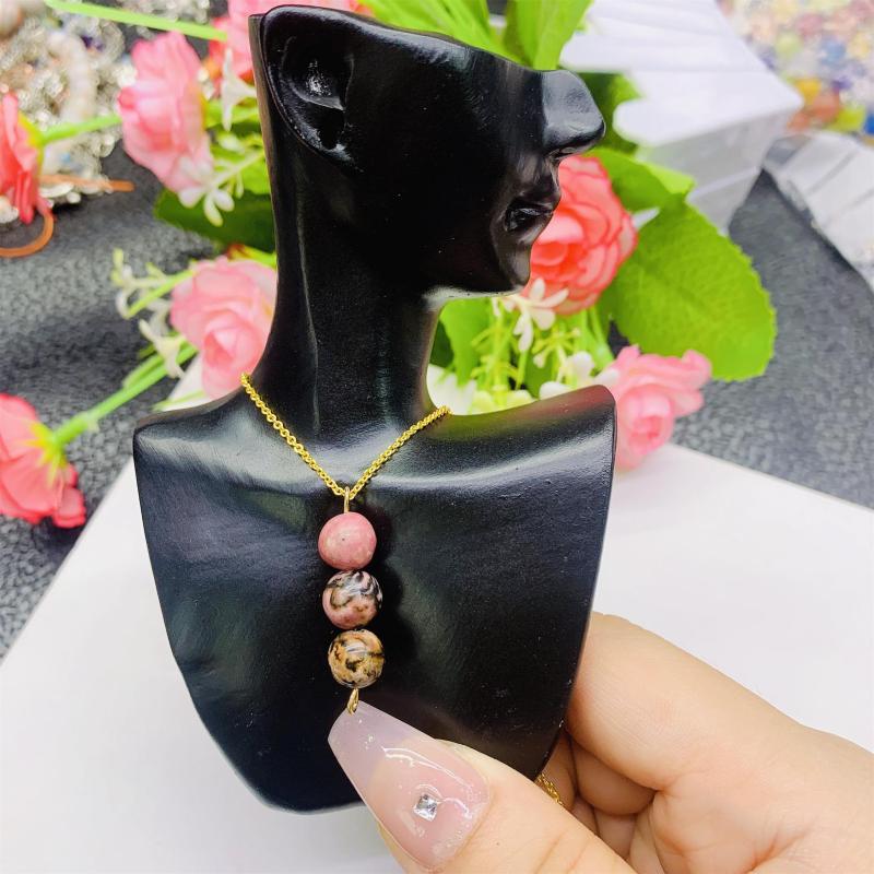 Factory wholesale natural crystal jewelry woman necklace man pendant healing gift fashion jewelry pendants