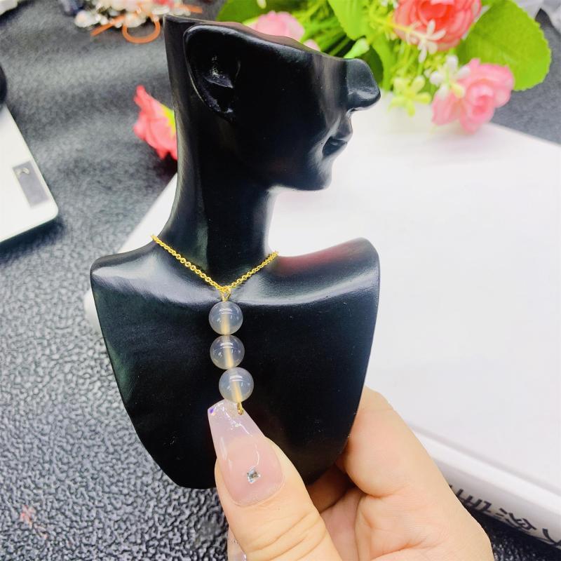 Factory wholesale natural crystal jewelry woman necklace man pendant healing gift fashion jewelry pendants