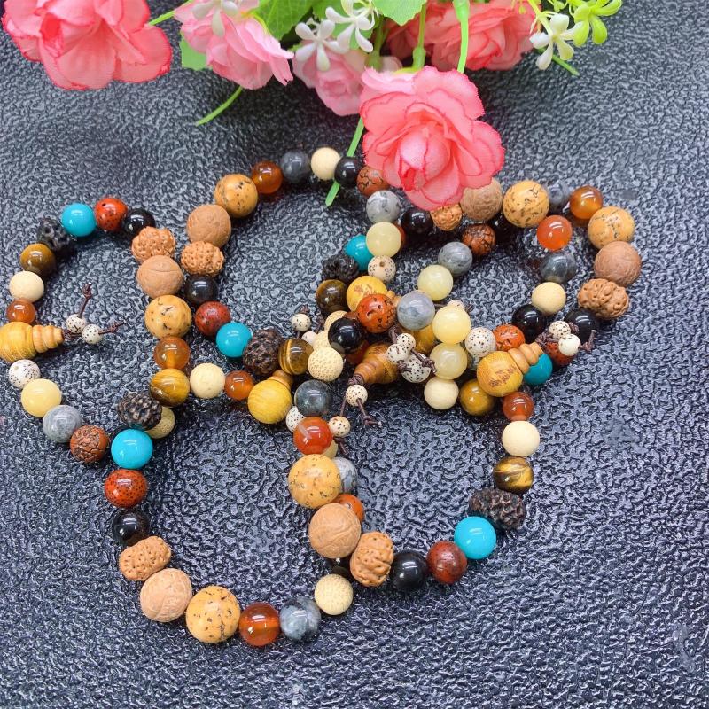 Factory wholesale natural Bodhi boutique woman bracelet fashion ladies bracelet healing