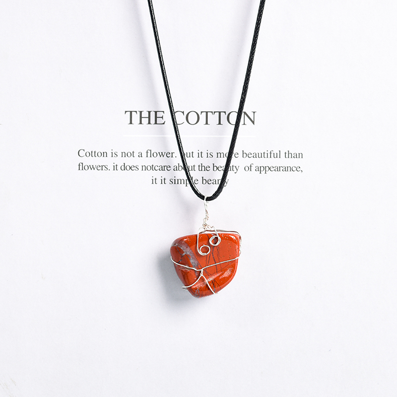 Factory wholesale natural crystal fashion jewelry pendants moissanite pendant healing gift