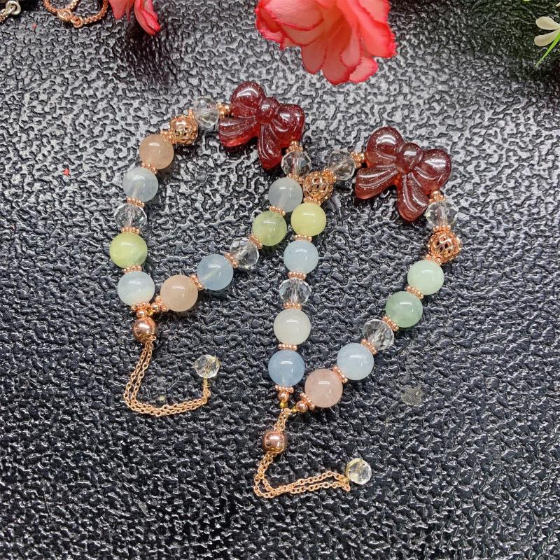 8mm Ball Diy Bracelet Pixiu Nine tailed Fox Factory wholesale natural crystal fashion jewelry bracelet woman bracelet healing home gifts