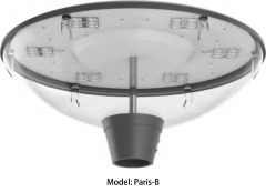 Paris Series LED Post Light 30W-100W