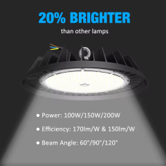 Liona Series LED UFO High Bay Light with Compact Built-in Driver