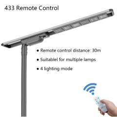 Solux Series All in One Integrated Solar LED Street Light with Remote Control