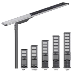Solux Series All in One Integrated Solar LED Street Light with Remote Control