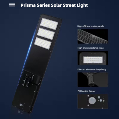 Prisma Series Integrated All In One LED Solar Street Light with IP65 Waterproof