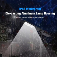 Prisma Series Integrated All In One LED Solar Street Light with IP65 Waterproof