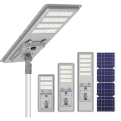 Sparta Series All in One Solar Power LED Street Light with LiFePO4 Battery
