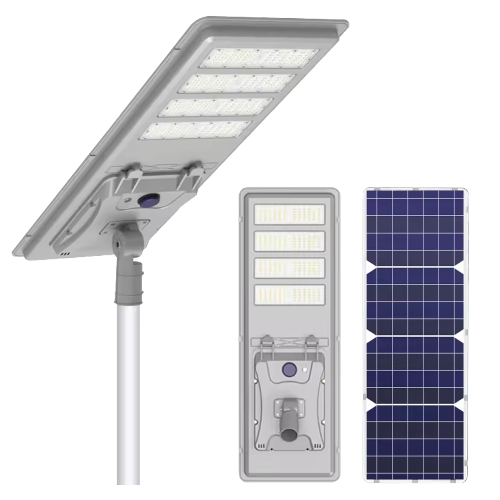 Sparta Series All in One Solar Power LED Street Light with LiFePO4 Battery