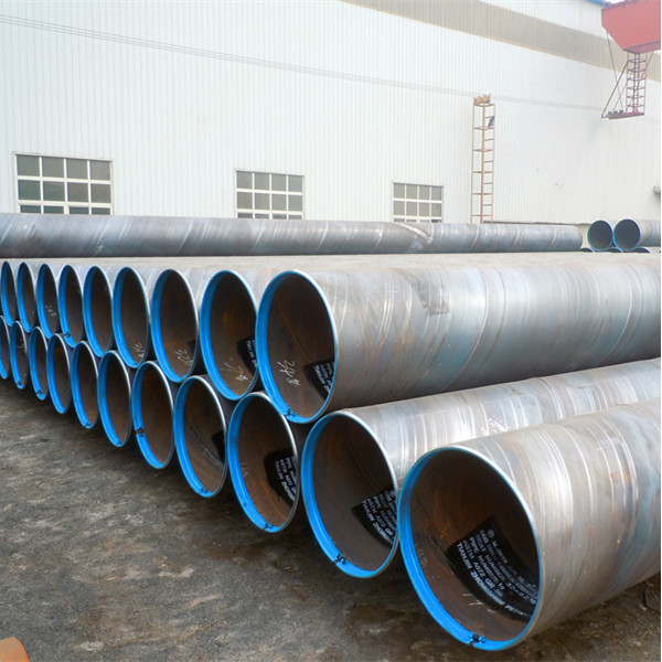 Three connection methods of large-diameter spiral steel pipes