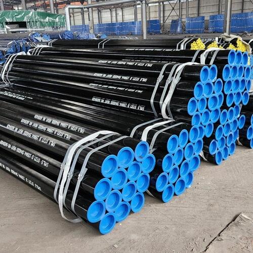 How to drill holes in ASTM A53 seamless steel pipes?