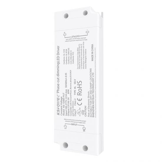 60W Triac Dimming Led Light Driver Constant Voltage