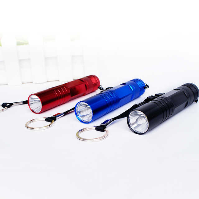 Mini Flashlight Small Portable Student Banknote Detector Male and Female LED Outdoor Battery Pack Pocket Keychain