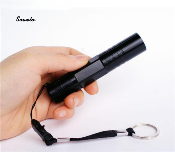 Mini Flashlight Small Portable Student Banknote Detector Male and Female LED Outdoor Battery Pack Pocket Keychain