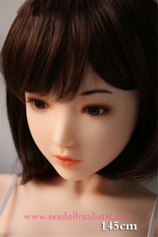 145cm Enchanting silicone vagina sex doll chinese love doll