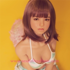 145cm cute lovely girl Enchanting real sex doll silicone sex doll
