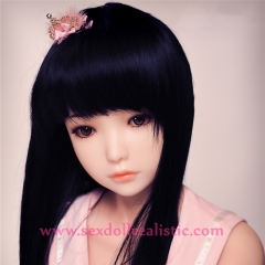 145cm innocent Asian lady real silicone love doll japanese silicone sex dolls
