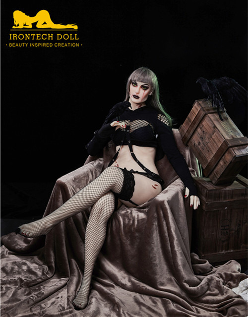 168cm Irontechdoll Mia Halloween Version Realistic Love Doll