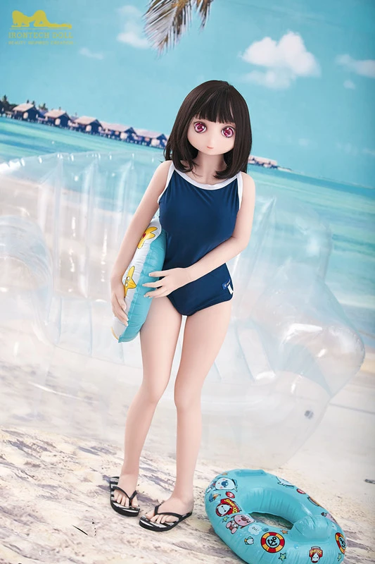 145cm Irontechdoll Pretty Rein Big Eyes Realistic TPE Sex Love Doll