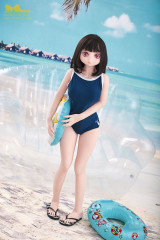 145cm Irontechdoll Pretty Rein Big Eyes Realistic TPE Sex Love Doll