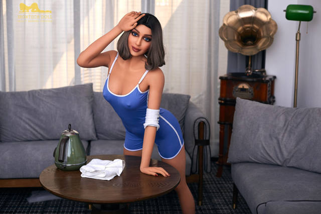 Irontechdoll 168cm Slim Version Christel Tanned Sexy adult Sex Doll For Men Realistic Love Doll