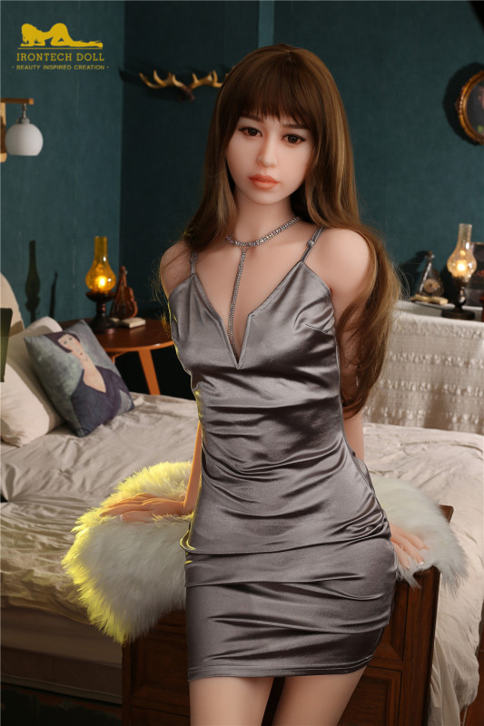 165cm Minus Yumi realistic sex doll with skinny new body and small breasts