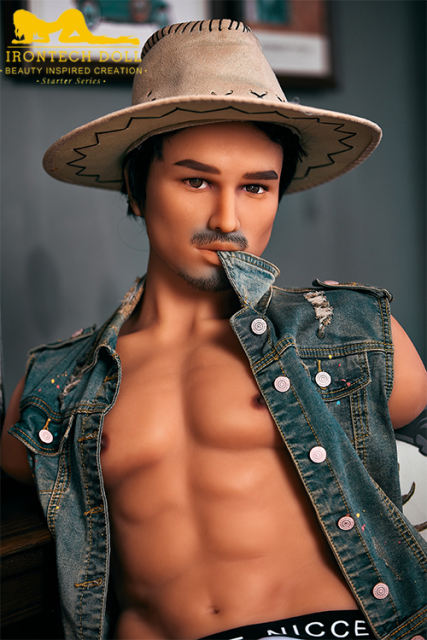 TPE realistic Torso male sex doll Kevin for adult