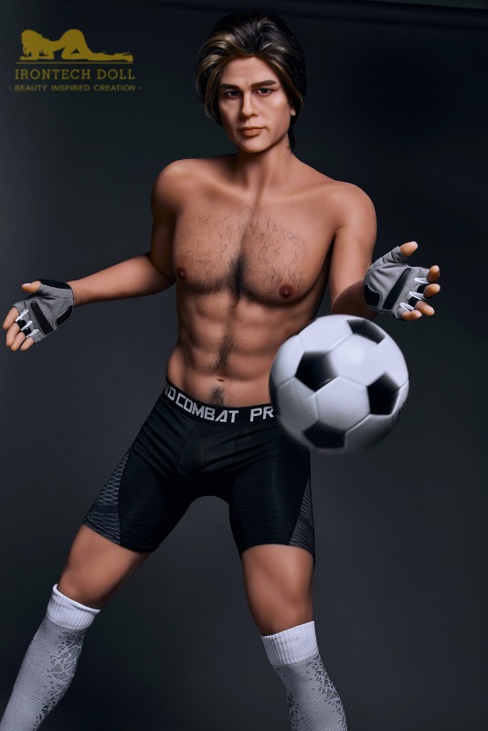 175cm football player male sex doll Charles