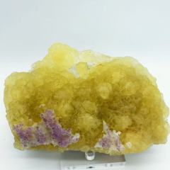 Yellow purple fluorite
