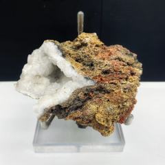 limonite with calcite