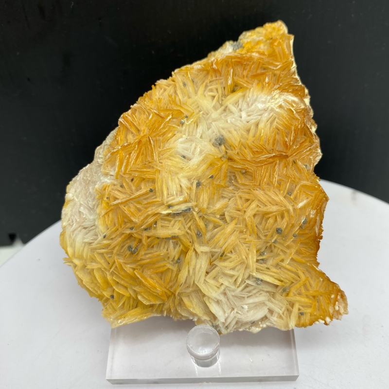Cerussite with barite