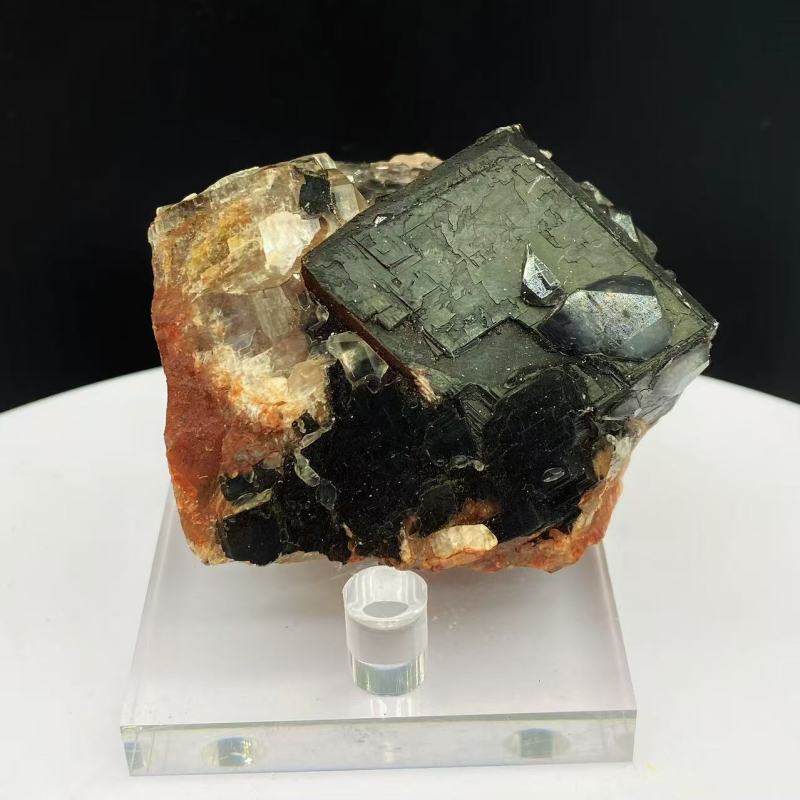 black chocolate calcite