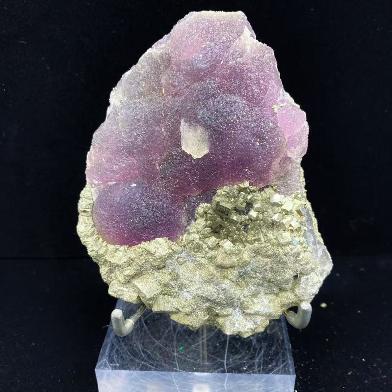 fluotite with  vintage Pyrite