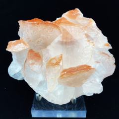 red petal calcite