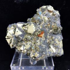 Peru octahedral Pyrite