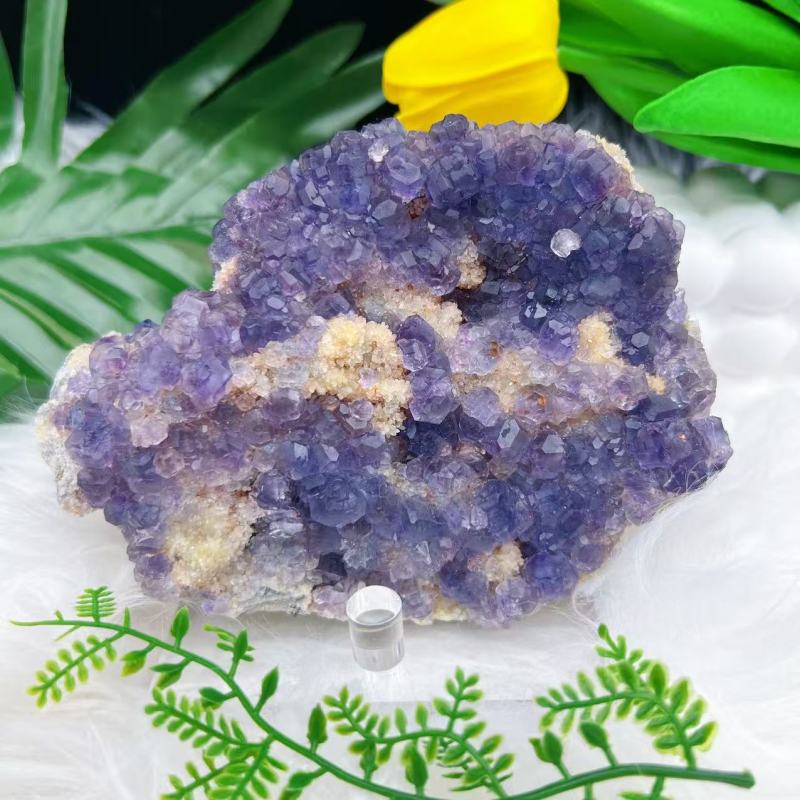Tanzinte blue fluorite