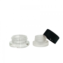 5ml 9ml Clear Glass Concentrate Jar