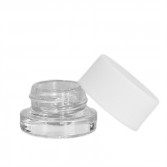 5ml 9ml Clear Glass Concentrate Jar