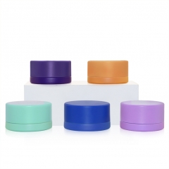 Rosin Packaging Colorful 9ml Round Concentrate Jar