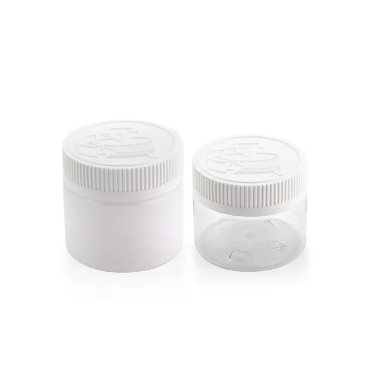 100ml 120ml 150ml 180ml wholesale luxury plastic bottle black round plastic capsule pill bottle