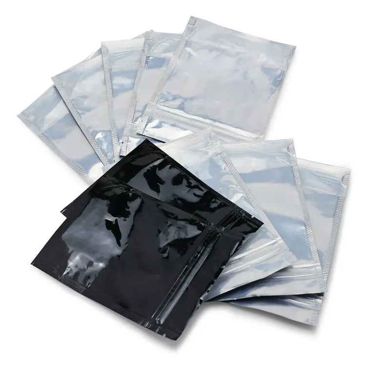 Custom Resealable Zipper Child Resistant Aluminum Smell Proof Reusable Plastic Shape Mylar Bags With Custom Printing