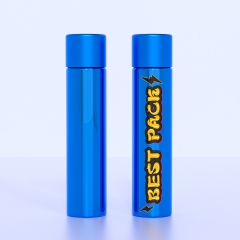 Luxury Smell Proof 110mm 115mm 120mm Glass Pre-Roll Packaging Tube | Child Resistant | CR Cap