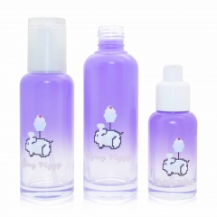 Skincare Packaging 50g glass jar 50ml 100ml pump bottle