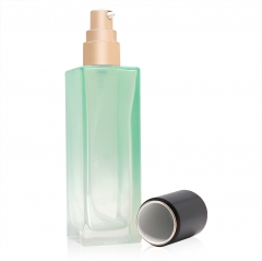 Skincare Packaging 30g 50g 50ml 100ml 120ml Glass Cream Jar Cosmetics Container Green Spray Pump Bottle