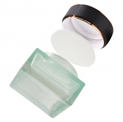 Skincare Packaging 30g 50g 50ml 100ml 120ml Glass Cream Jar Cosmetics Container Green Spray Pump Bottle