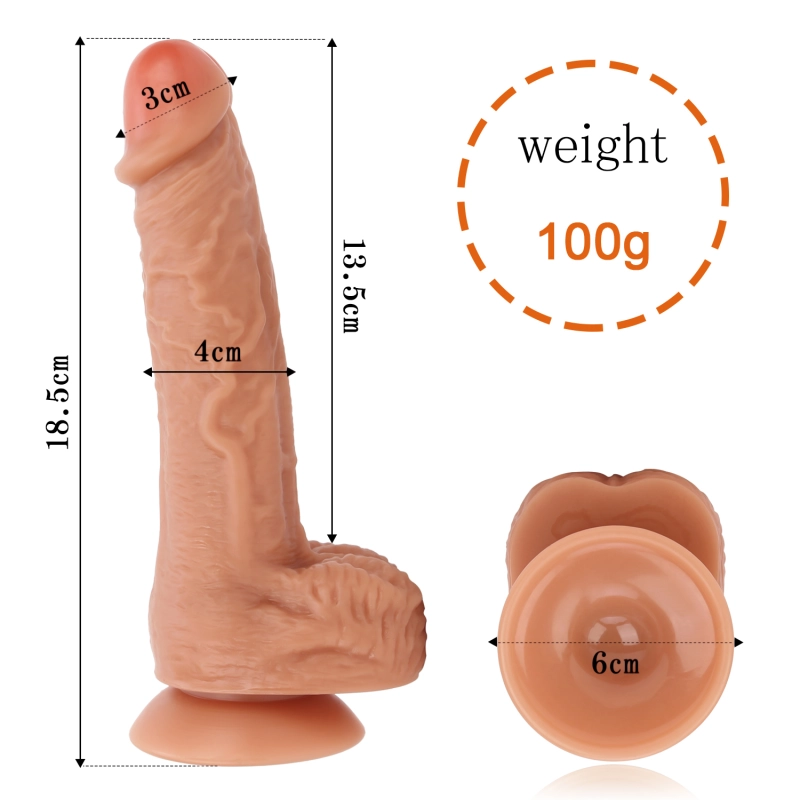 Realistic dildo