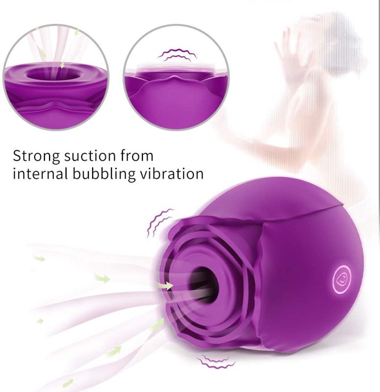 Rose Vibrator - Purple