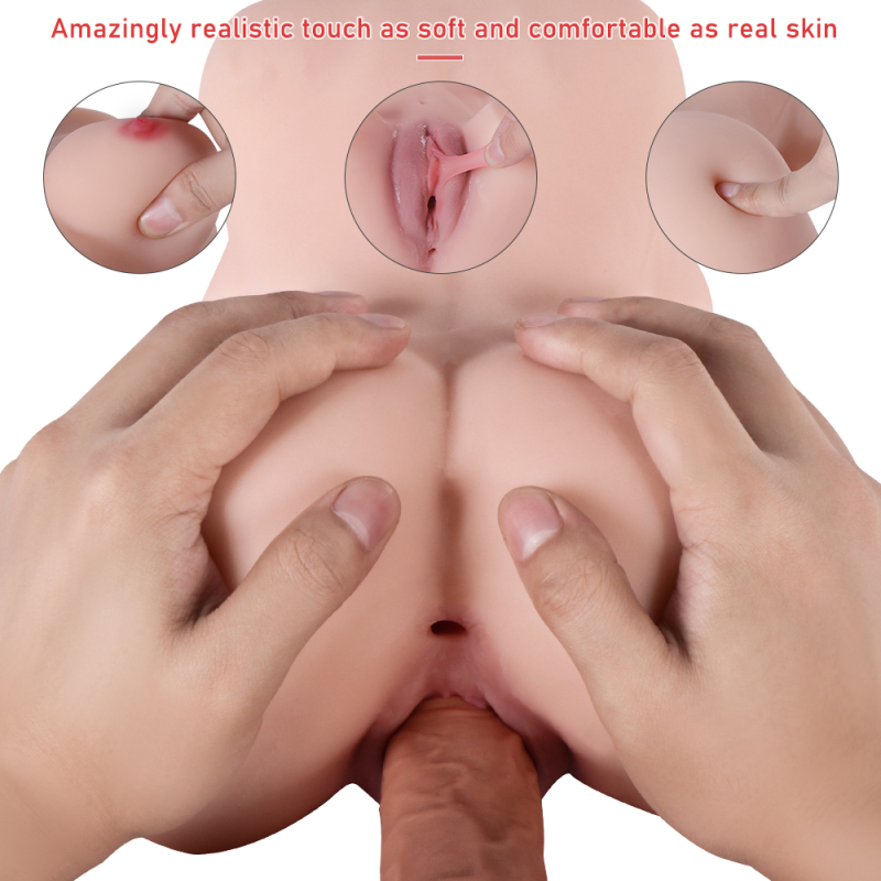 The Best Silicone Torso Sex Doll For Men's Masturbation(5.38LB)